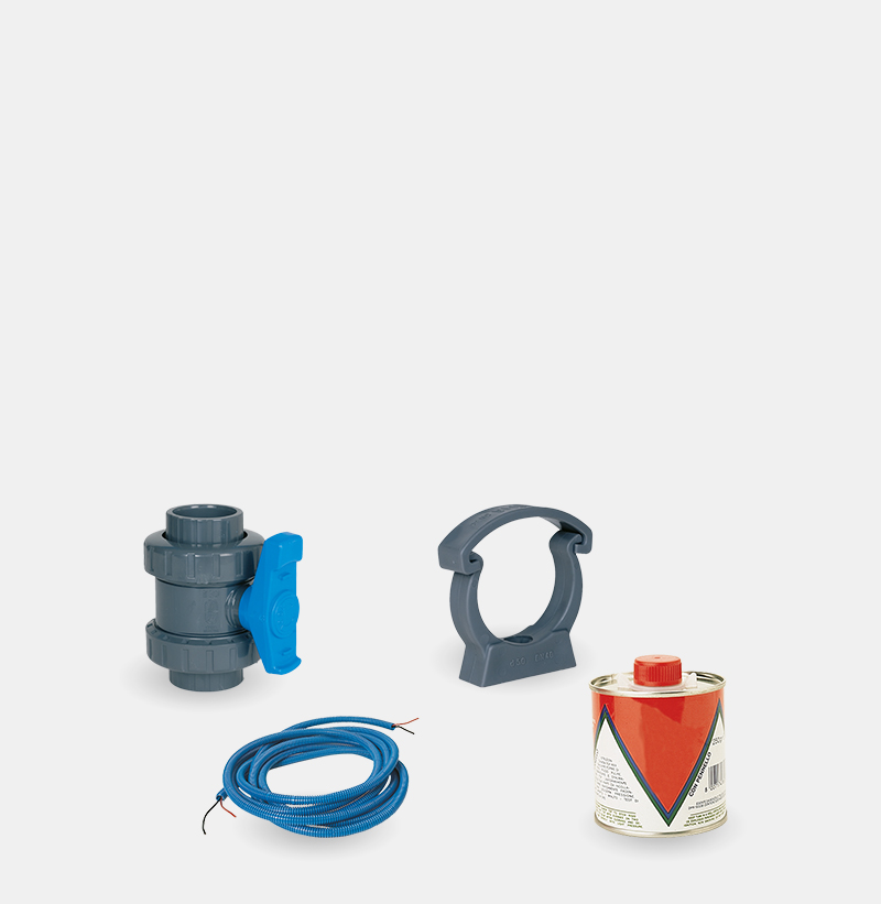 ACCESSORIES FOR INSTALLATION